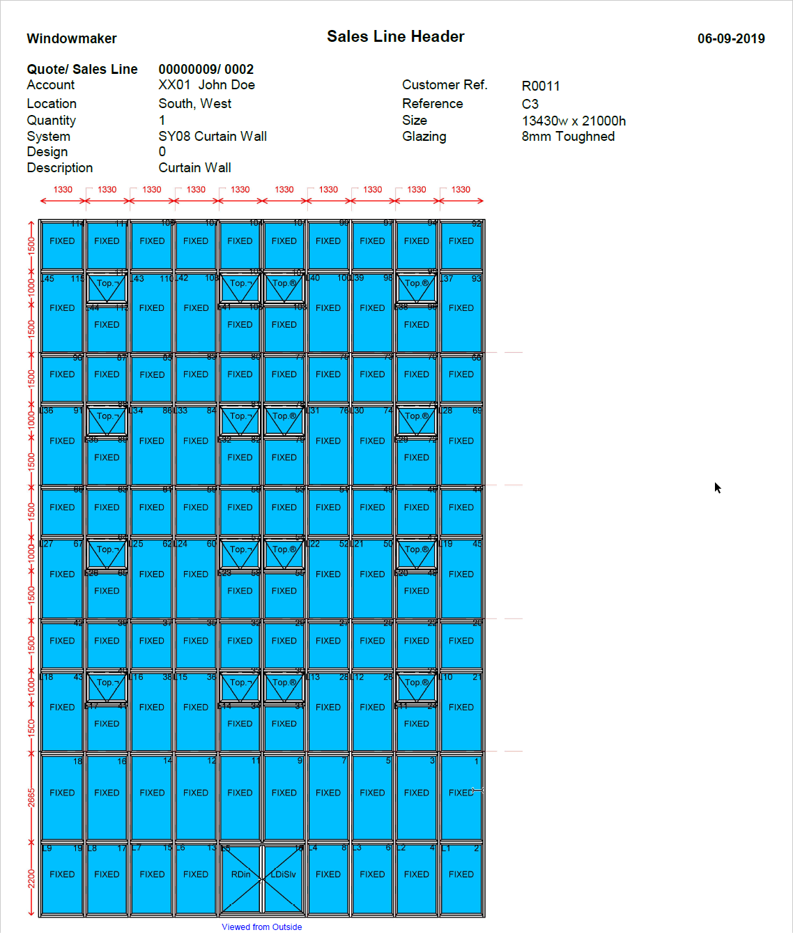 curtain walling curtain walling